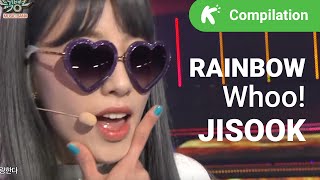 RAINBOW - Whoo! Jisook's HEART choreo changes