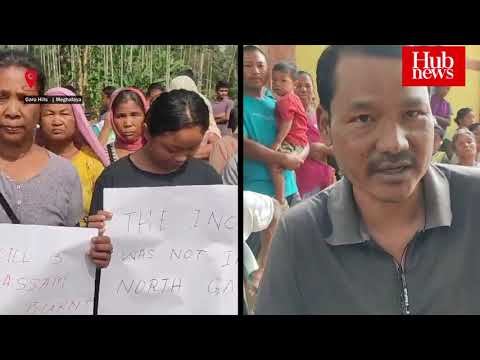 Rongmil Murder Case  Rally at Wageasi in North Garo Hills to condemn the killing