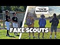 Hilarious fake baseball scout prank pottstown university