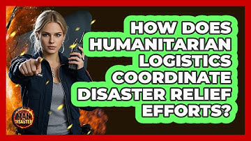 How Does Humanitarian Logistics Coordinate Disaster Relief Efforts? - Man vs. Disaster