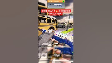 💥 FREE Legendary FFAR-1 Shredder is HERE! COD MOBILE #callofdutymobile #shorts #ytshorts #codm
