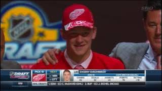 2015 NHL Draft: #19 Overall Pick – Evgeny Svechnikov – Detroit Red Wings