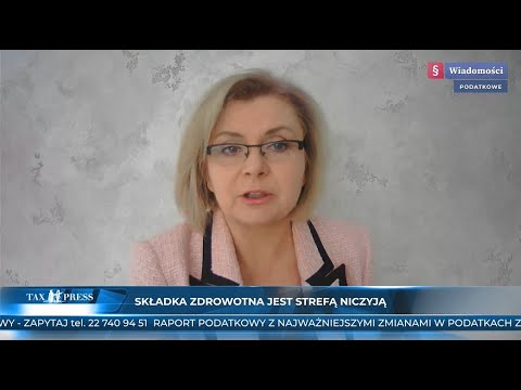 028. Składka zdrowotna wciąż podatkiem od podatku?  27 kwietnia Wiadomości Podatkowe