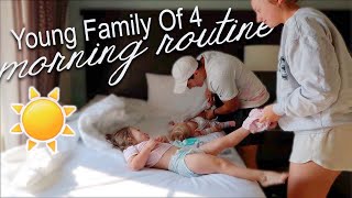 LIVING IN A HOTEL: Morning Routine W/ 2 Babies