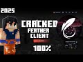 How to play CRACKED Feather Client on Minecraft Java In 2025 - FREE Feather (Every Versions &amp; New)
