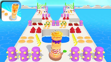 PANCAKE RUN 🥞💕: All Levels Gameplay Walkthrough Android, iOS NEW UPDATE