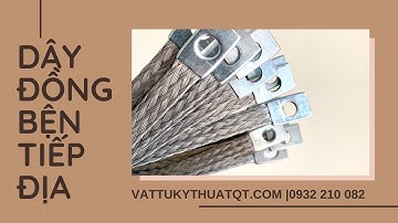 Dây đồng bện tiếp địa thang máng cáp | 6mm2 | VATTUKYTHUATQT.COM