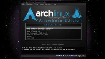 Arch Anywhere In 2 Minutes