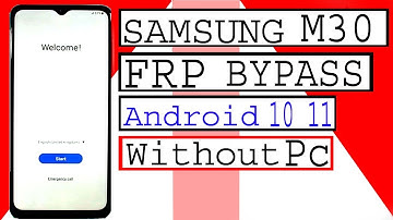 Samsung M30 M30s M30 Google Account FRP Bypass Android 10 11 No SIM Lock No APK Install Without Pc