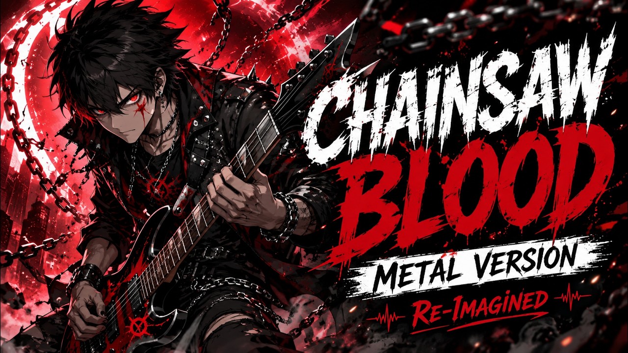CHAINSAW BLOOD - Vaundy | Chainsaw Man ED 1 Metal Version (Re