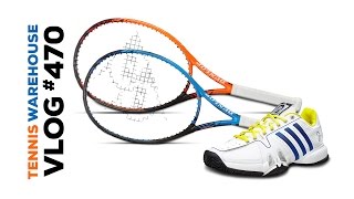 adidas Barricade Novak Pro & Dunlop Force racquets - VLOG #470