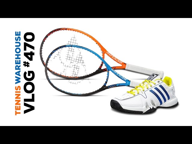 adidas Barricade Novak Pro & Dunlop Force racquets - VLOG #470
