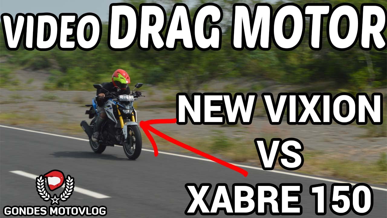 Video Drag Yamaha Vixion VS Yamaha Xabre 150 Terbaru