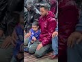 Palestinians in Gaza pray despite rain