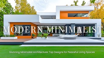 Architectural Zen: Elegant Minimalist Homes That Will Leave You Speechless