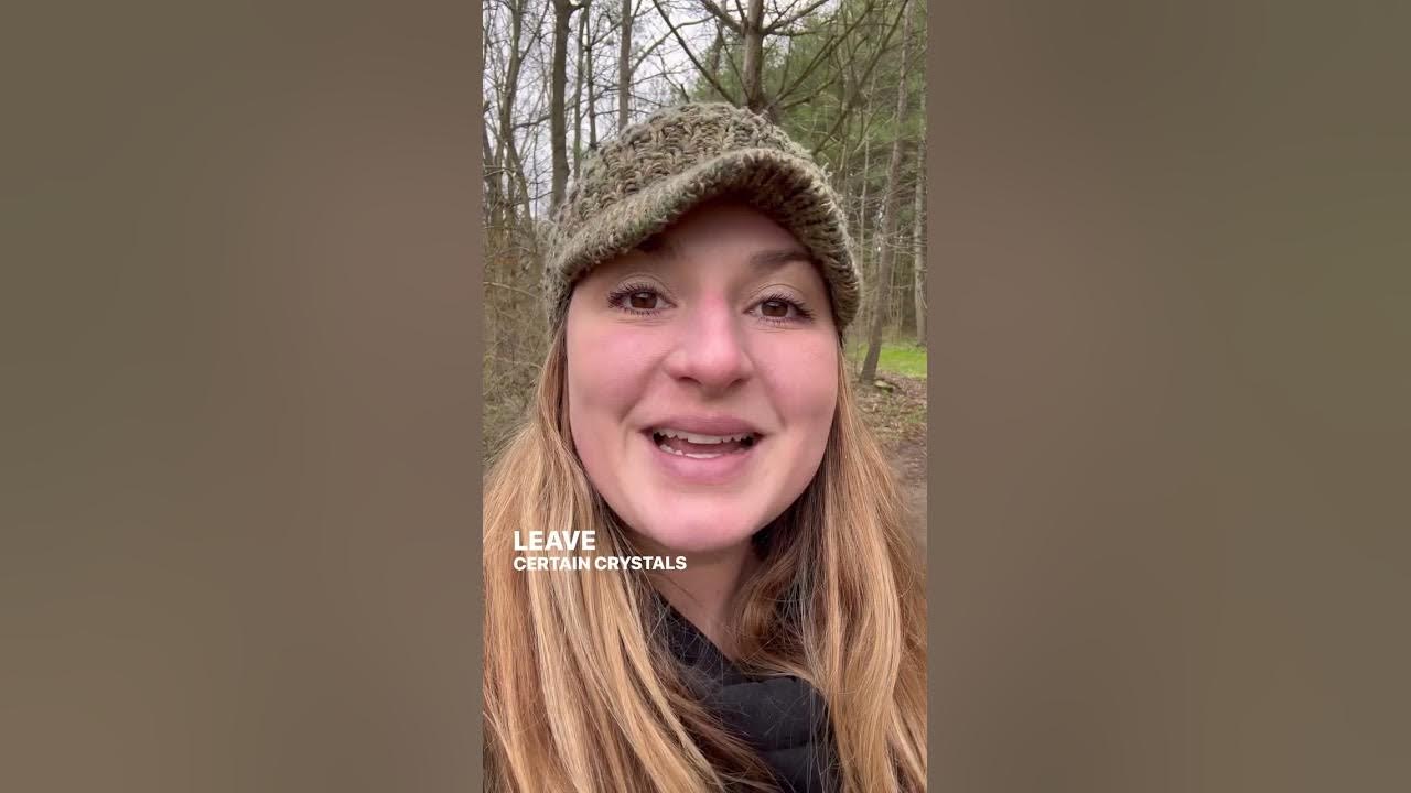 What to do with crystals you're ready to release? Try a crystal fairy