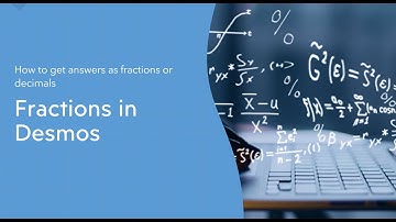 Fractions in Desmos