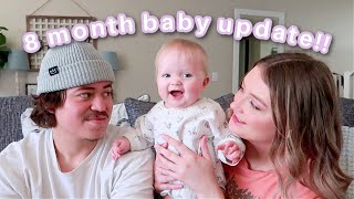 BEXLEY&#39;S 8 MONTH BABY UPDATE!