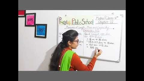 MATHS Class - IV / Chapter - 12 / Measures of Length , Mass and Capacity (part - II)