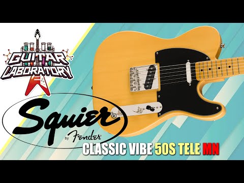 Eng Sub] Fender Squier Classic Vibe 50's Tele electric