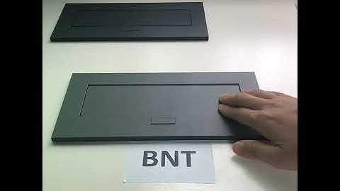 BNT office furniture pop up media socket with European power outlet