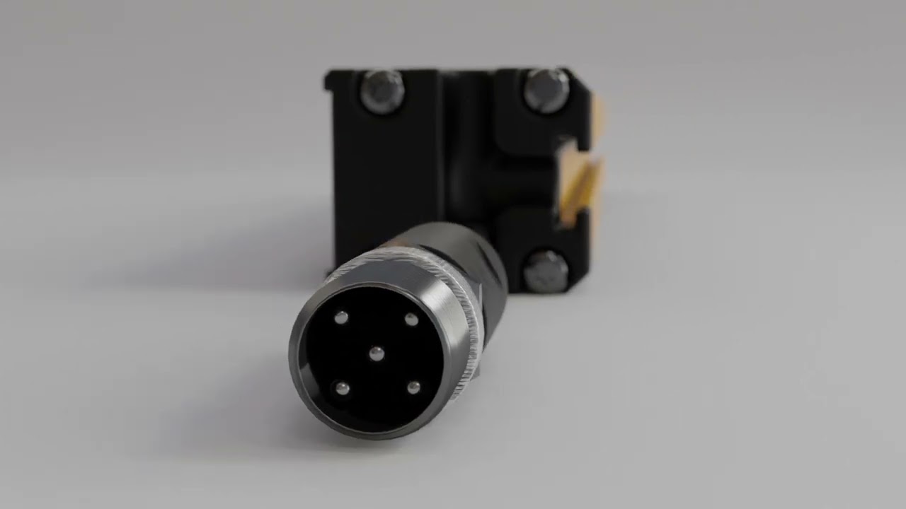 5-pin / 5-pole connector - Safeready safety light curtain - ReeR Safety