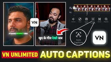 VN Auto Captions Tutorial | How To Generate Auto Captions In Vn App | Video Me Captions Kaise Lagaye