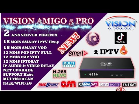 تحديث جهاز vision amigo 5 pro