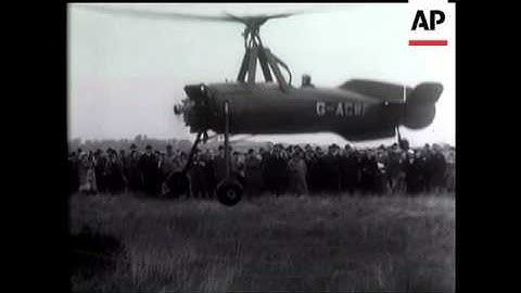 New Autogyro Makes Vertical TO