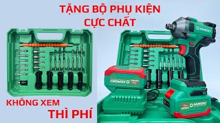 Máy Siết Bulong Himoki | Lực Siết 450Nm | Không Chổi Than | Chính Hãng - Xem Hàng Tận Nơi Resimi