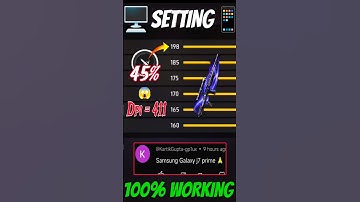 New Settings ⚙️| Samsung Galaxy J7📲 Sensi + Dpi || 2024 Free Fire ⚡ Highlights