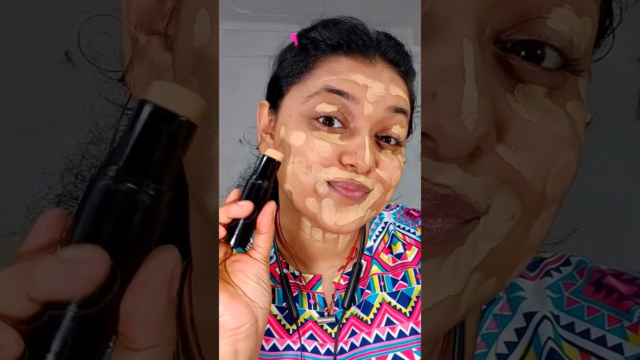 Sugar Cosmetic✨Foundation Stick Review | Affordable foundation for Oily Skin❤️ 