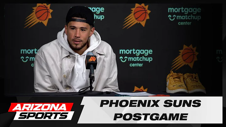 Phoenix Suns postgame interviews: Devin Booker, Jordan Ott & Jordan Goodwin