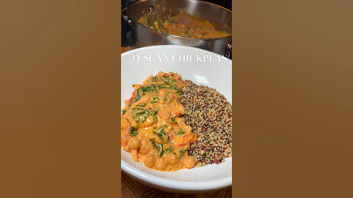 TUSCAN CHICKPEAS | MARRY ME CHICKPEAS #recipe #easyrecipe #mukbang