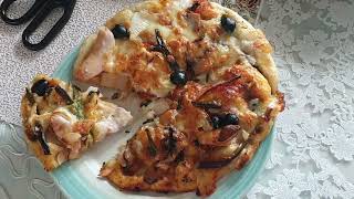 Фокачча-пицца Лигурии, ферментация 48 часов при +5 и 12 часов при +23 (Liguria focaccia-pizza)