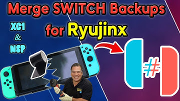 How to COMBINE Switch Backups for RYUJINX or SUYU (XC1 or NSP Files)