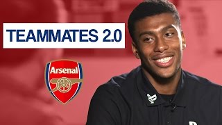 Who is the teacher's pet at Arsenal? | Alex Iwobi Teammates