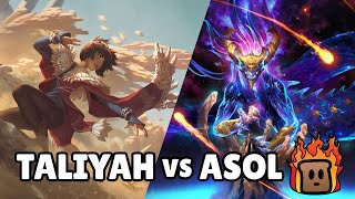 Stone weaver vs Celestial Dragon  (Taliyah vs Asol)