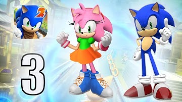 Sonic Dash 2: Sonic Boom 🆚 Sonic Dash  - Gameplay Walkthrough Part 3 - (iOS, Android)