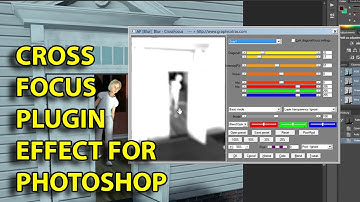 Photoshop Plugins  : How To Cross Focus Plug-in Tutorial | Graphicxtras