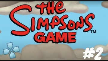 The Simpsons Game (Level 2) - Bartman Begins (PPSSPP)
