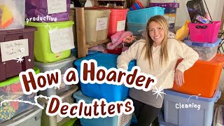 Declutter the Hoarded Basement | Mindset of Hoarding Disorder