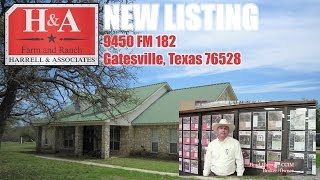 For Sale: 123  Acre Ranch at 9450 FM 182 – Gatesville, Texas 76528