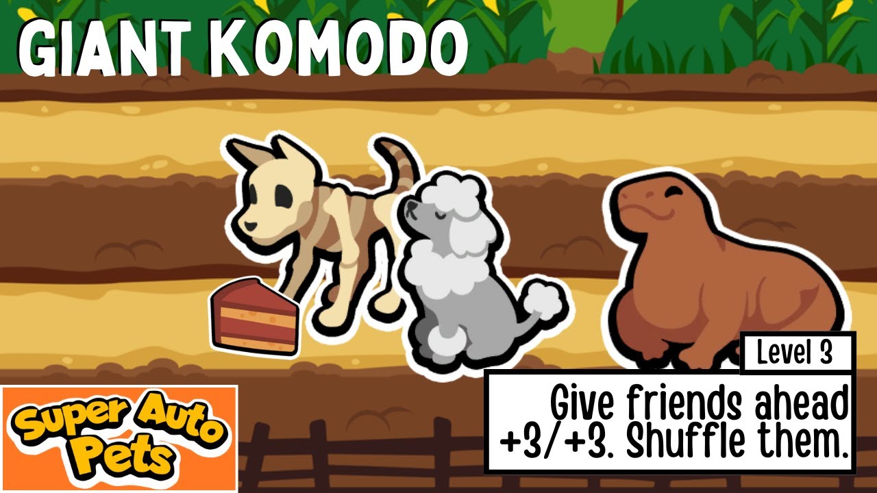 SKELLY DOG - KOMODO STAT BOOSTING | [Super Auto Pets] - YouTube