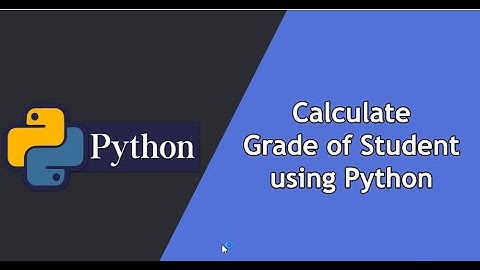 How to Calculate Grade in Python Programme By Khan Aslam| @ProgrammingZonee