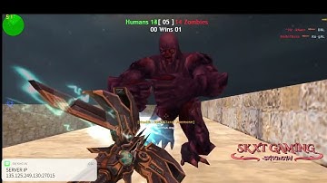 Counter-Strike 1.6:[ZOMBIES]+[CSO MOD] [#1] CSOMOD.COM [Since 2012] [New Weapons] Part#4 #GUNGVSROD