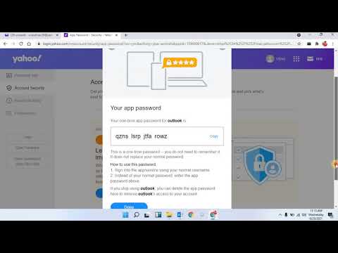 Setup Yahoo Mail in Outlook IMAP with App Password