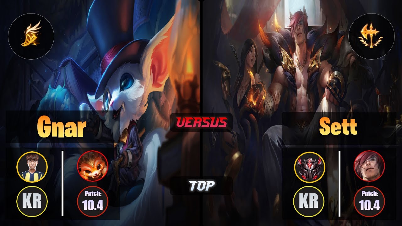 Untara GNAR (Top) [Fleet Footwork] VS SETT - Grandmaster KR Patch 10.4