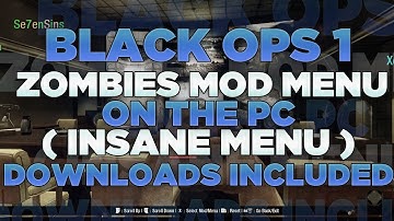 Black Ops 1 Zombies Mod Menu 