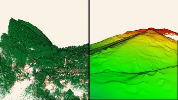 Terra3D - Automatic Digital Terrain Modeling from 3D Lidar data